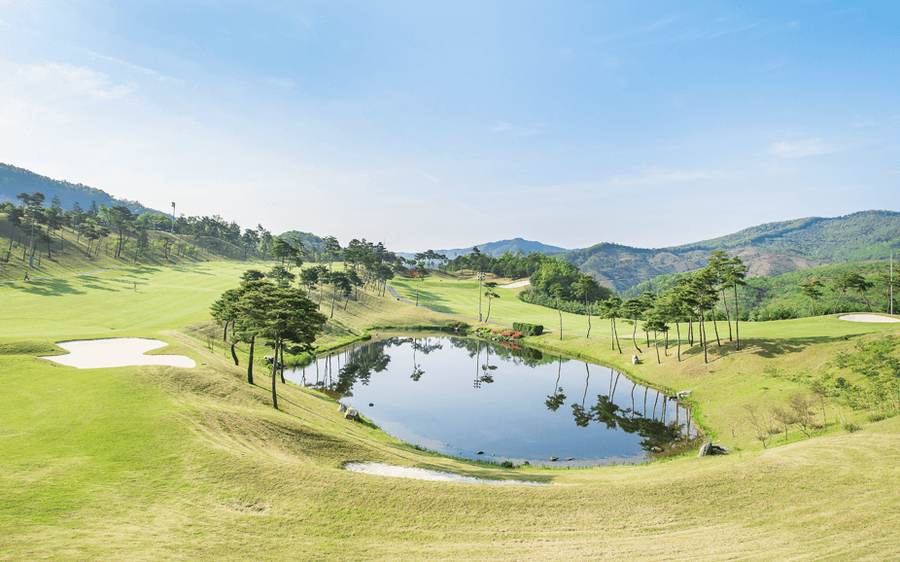  충청권 최고 명문 코스로 꼽히는 백제컨트리클럽은 대한주니어골프협회(JGAK) 주 대회장이다. ⓒ 백제컨트리클럽