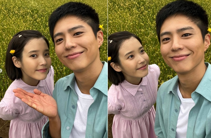 '분량 실종' 박보검, ♥아이유와 '폭싹' 인증샷 대방출 "나 아직 여기 있어요"
