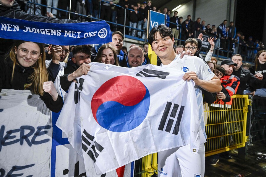 “모하메드 살라급 특급 조커” 한국인에게 푹 빠진 벨기에, 오현규 멀티골 폭발 "케인, 살라 뛰어넘을 선수" 극찬