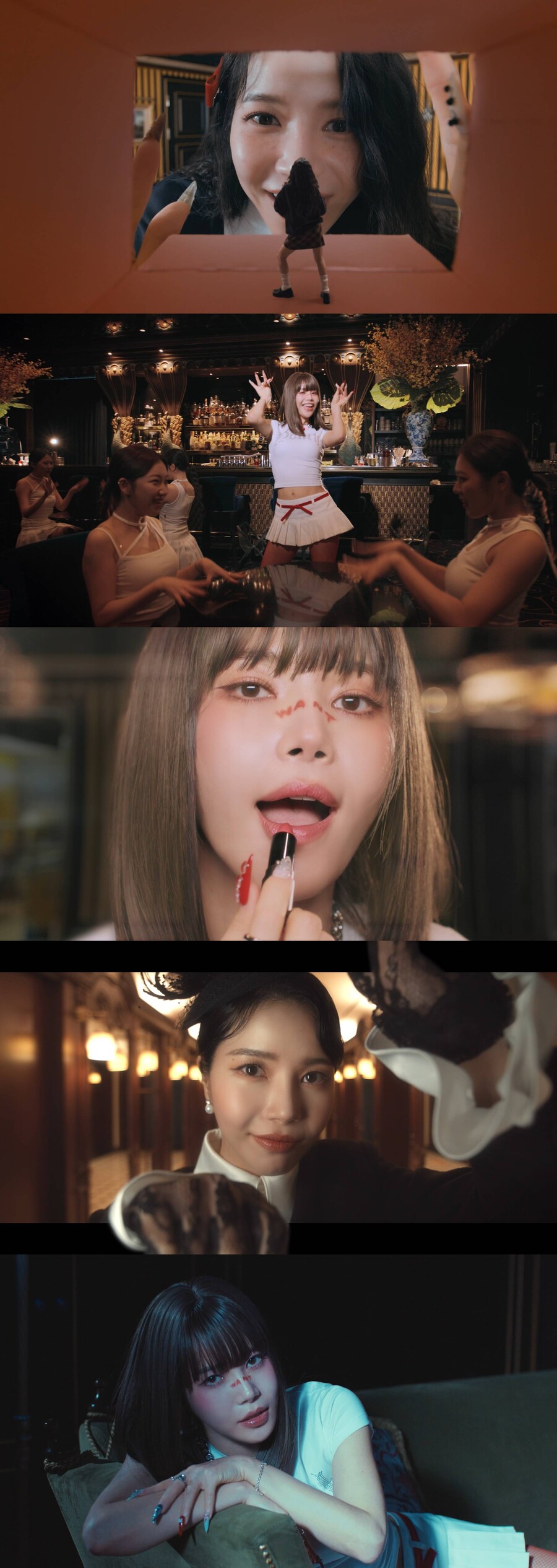 ▲ 마마무 솔라. 출처| '원트' 뮤직비디오 캡처