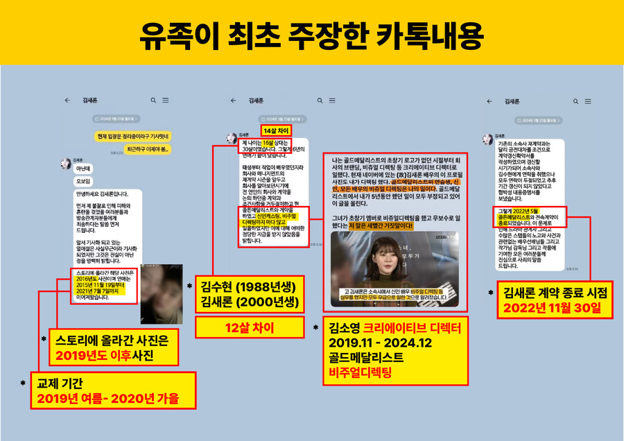 ▲ 김수현 측 가세연 주장 반박자료. 제공|골드메달리스트