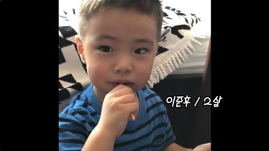 이병헌♥이민정 子, 준후 얼굴 최초 공개…모태 미남 '인증'