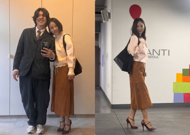 이효리, ♥이상순과 금슬 보이는 하객룩 '결혼 12년차에도 꿀 뚝뚝 팔짱'