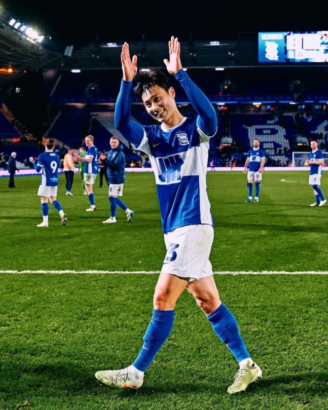 "3년 내 EPL 복귀"→'백승호 승부수' 통한다…버밍엄 2부 승격 유력