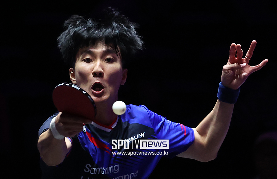 탁구 이상수, WTT 챔피언스 준우승…만리장성 벽 높았다