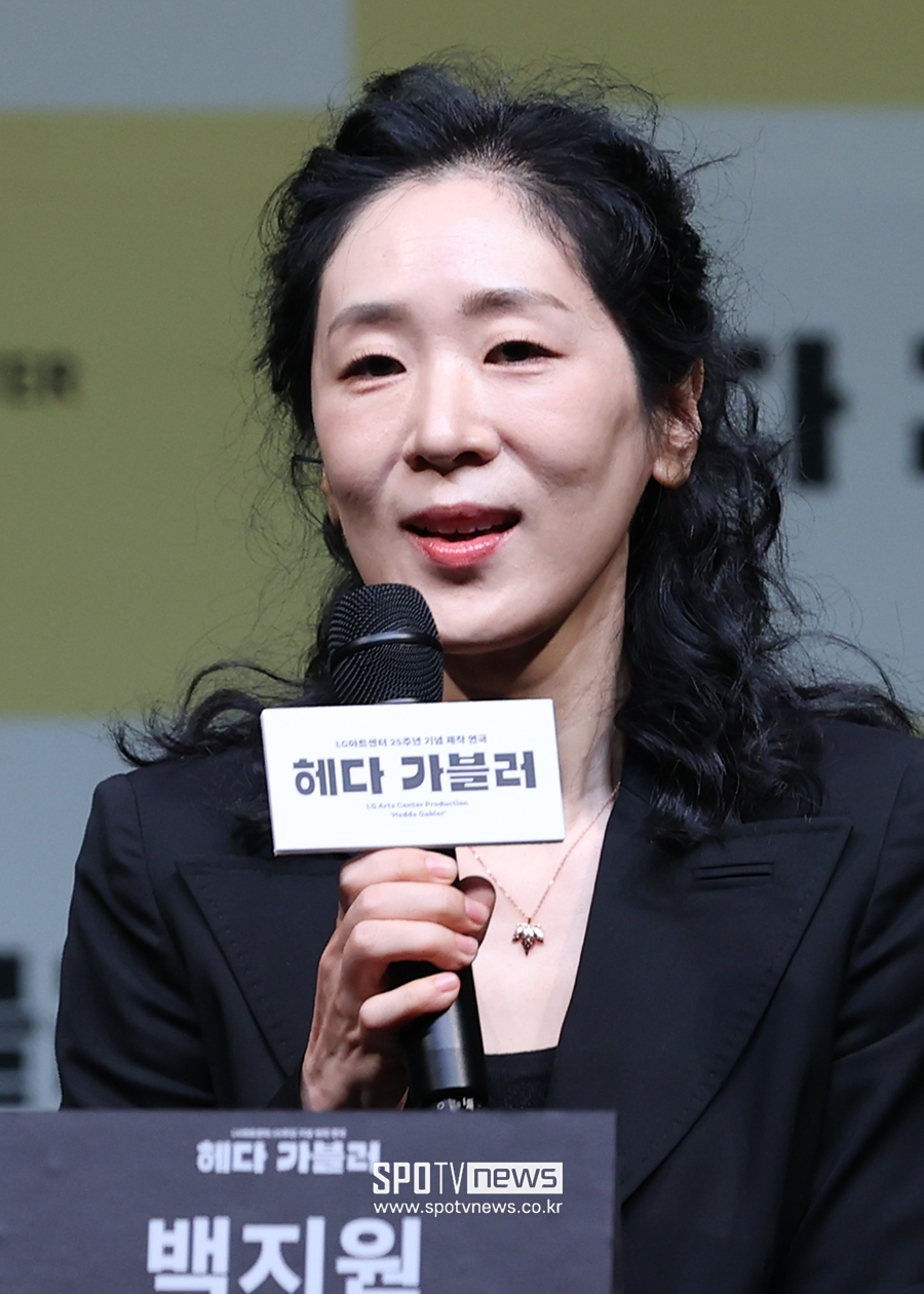 [포토S] 백지원, 연극에서 만나는 '폭싹' 경자 이모