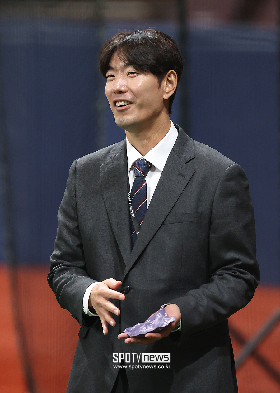▲ 김재호 해설위원 ⓒ곽혜미 기자