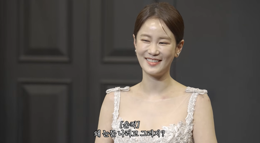 '7월 결혼' 김지민, 눈물의 웨딩드레스…김준호 "현실로 다가와"