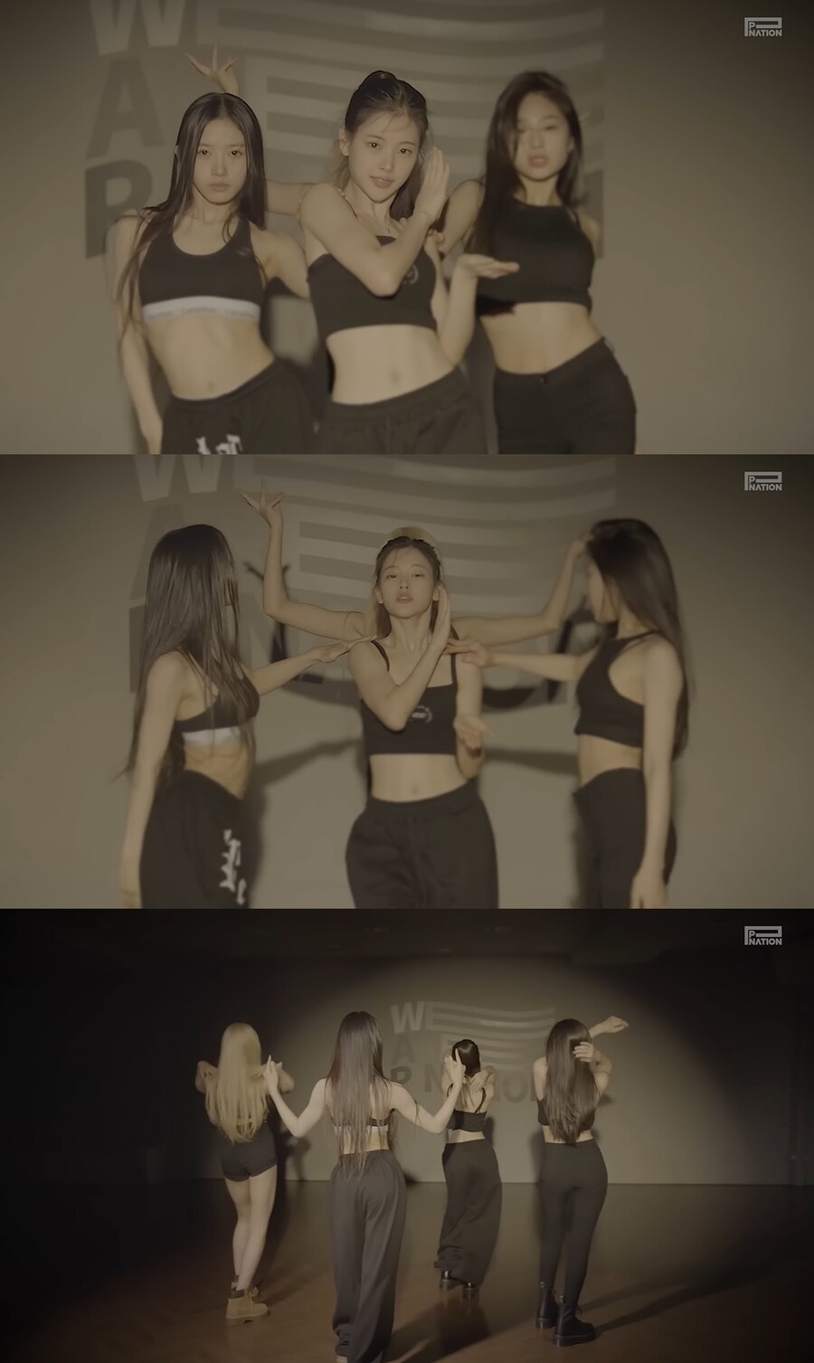 싸이표 걸그룹 나온다…4인조 'P걸스' 기습 공개 '청초 비주얼+파워풀 댄스'