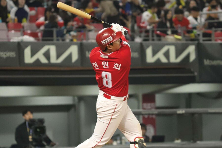 택시비 46만원 전혀 아깝지 않네… 2G 3타점에 당찬 스윙, SSG 1루 경쟁 불 붙이나