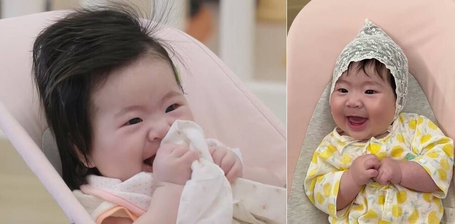 박인비, '생후 150일' 둘째 딸 최초 공개 "네 식구 되어 돌아왔다"('슈돌')