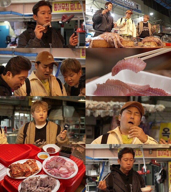 "게스트 잘못 불렀네" 전현무, 김대호와 홍어 먹다가 디스전 발발(전현무계획2)