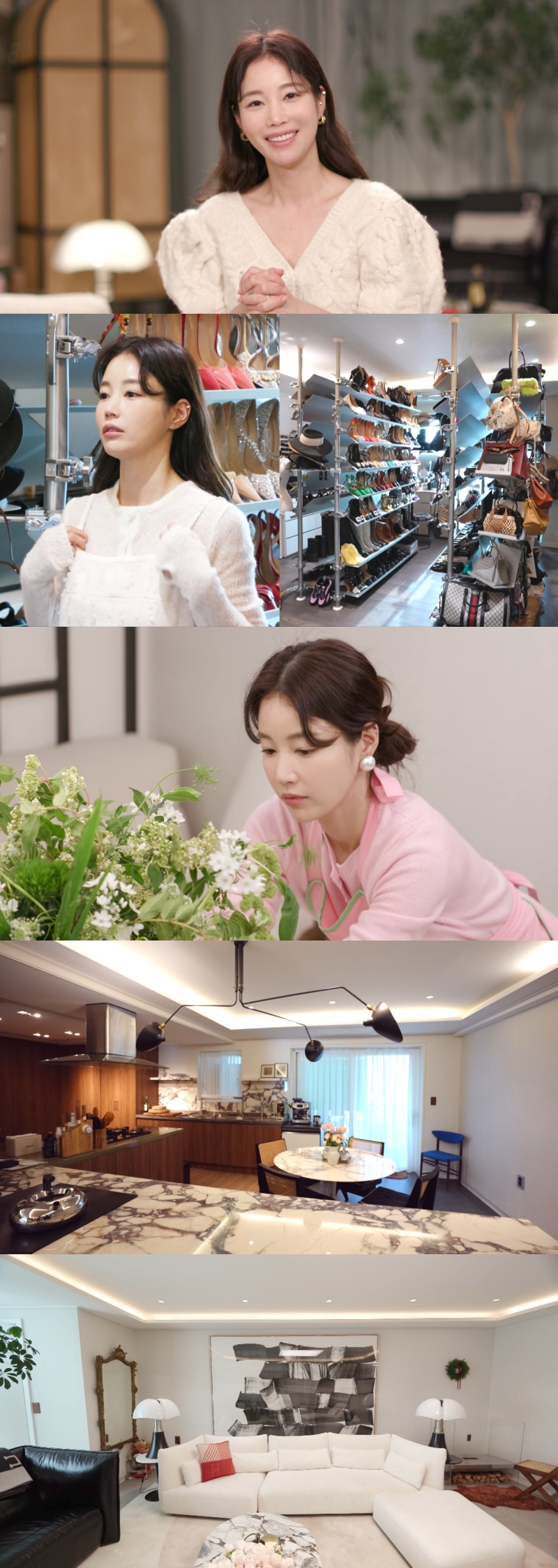 기은세, 명품 컬렉션 가득한 '갤러리급' 집 공개 "협찬 받으러 찾아와"('편스토랑')
