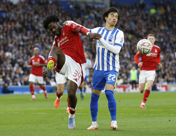 ▲ 미토마 카오루는 일본 국가대표로도 활약한다. 드리블 능력이 탁월하다는 평가다. ⓒ연합뉴스/AFP/REUTERS