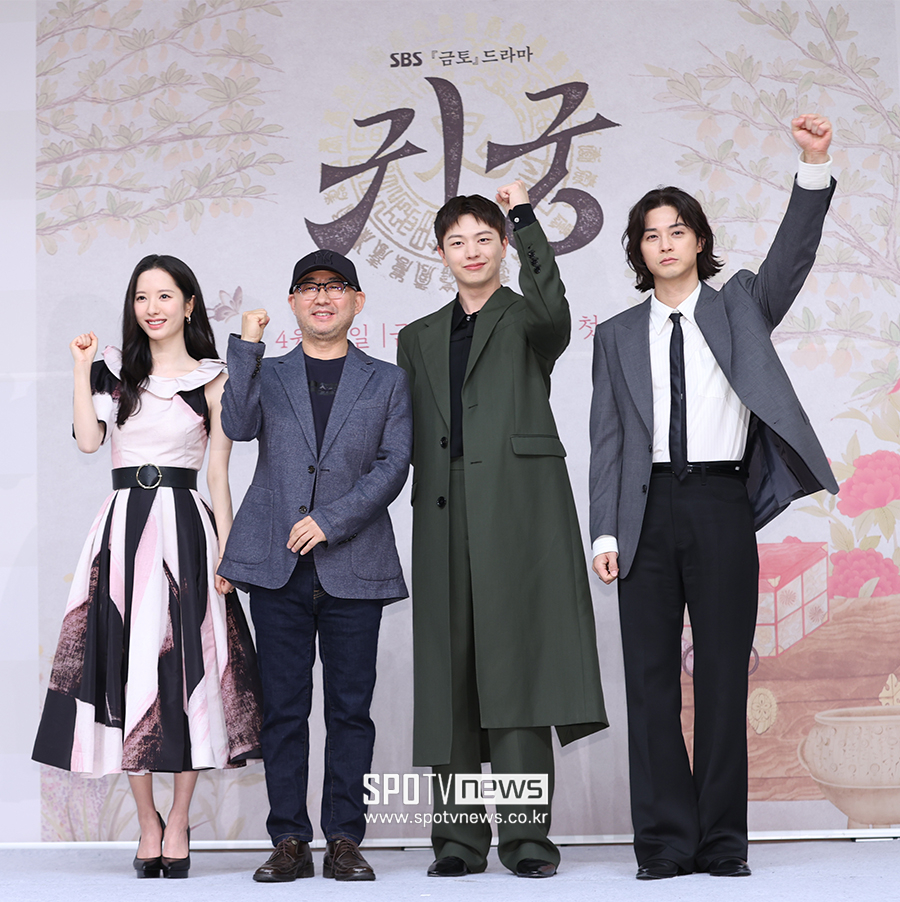 ▲ 김지연 윤성식 감독 육성재 김지훈 ⓒ곽혜미 기자