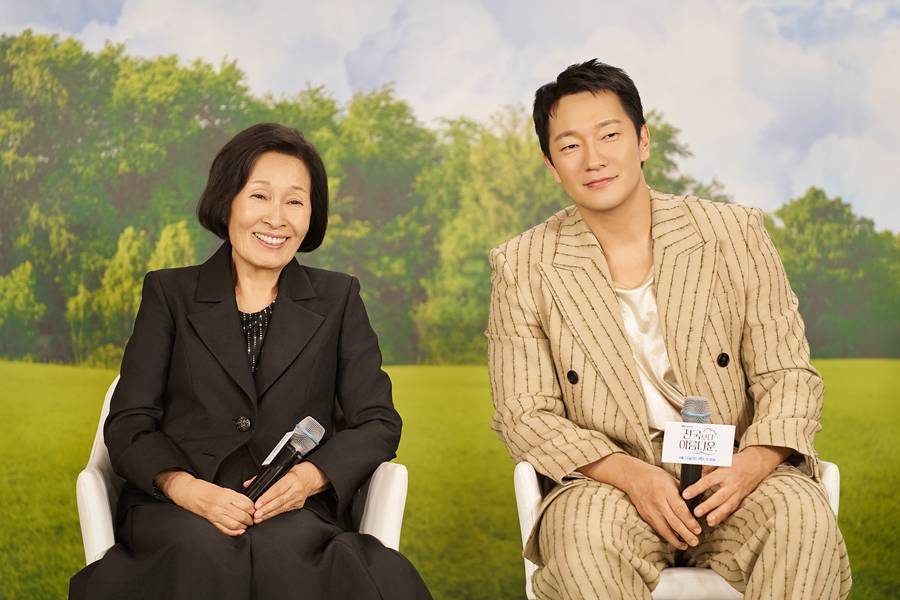 손석구 "김혜자 선생님과 부부 호흡, 덕분에 어색함 없었다"