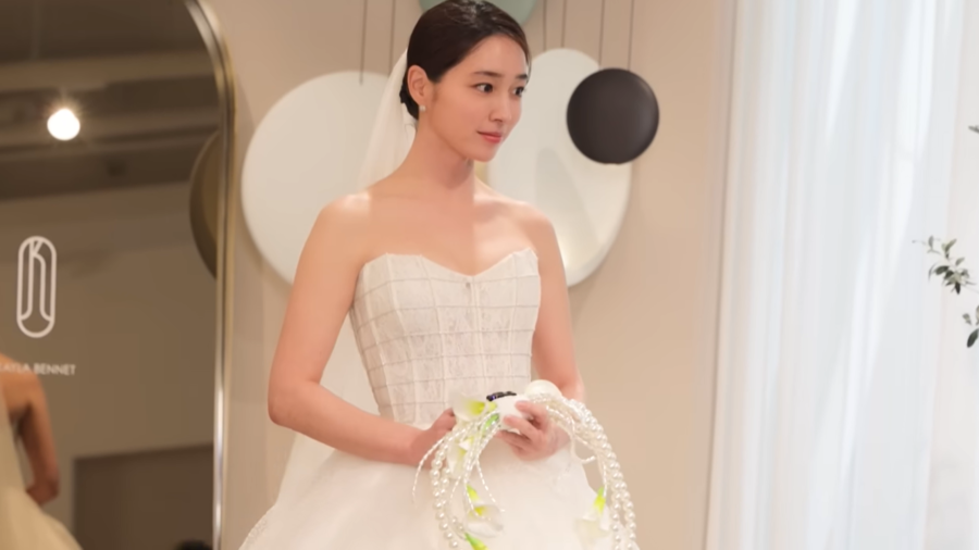 이민정 "♥이병헌과 리마인드 웨딩한다" 웨딩드레스 피팅 공개