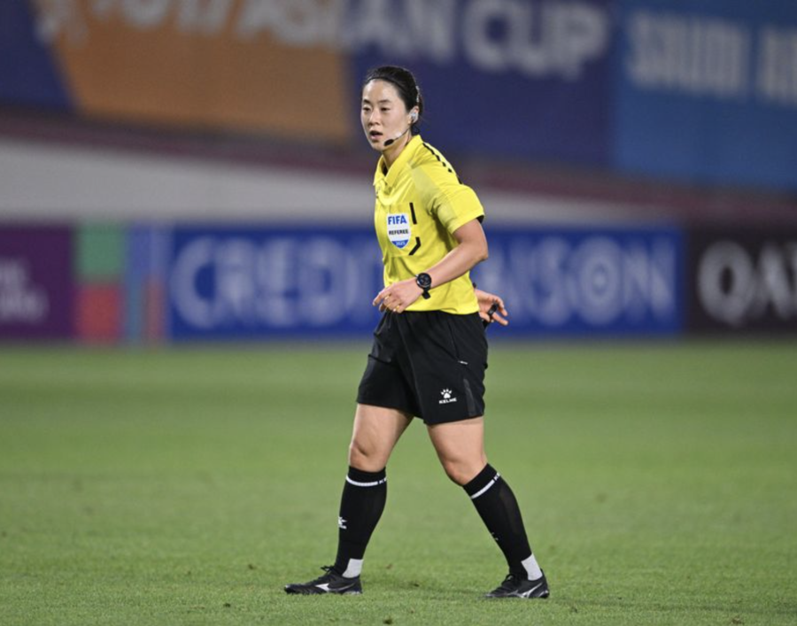 女심판 '사상최초' 김유정 국제심판,  U-17 아시안컵 결승 무대 올랐다