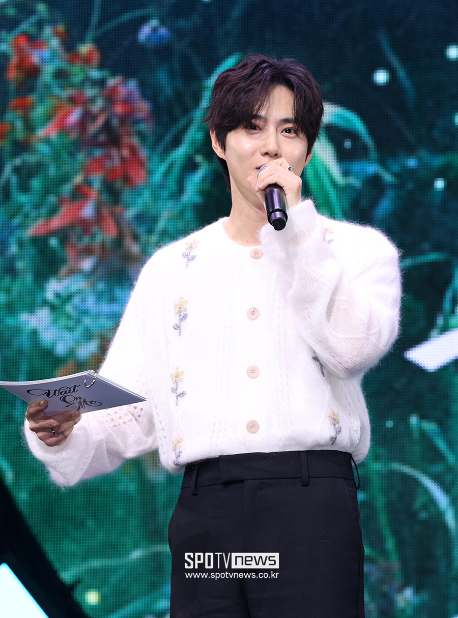 [포토S] 엑소 수호, 카이 쇼케이스 MC