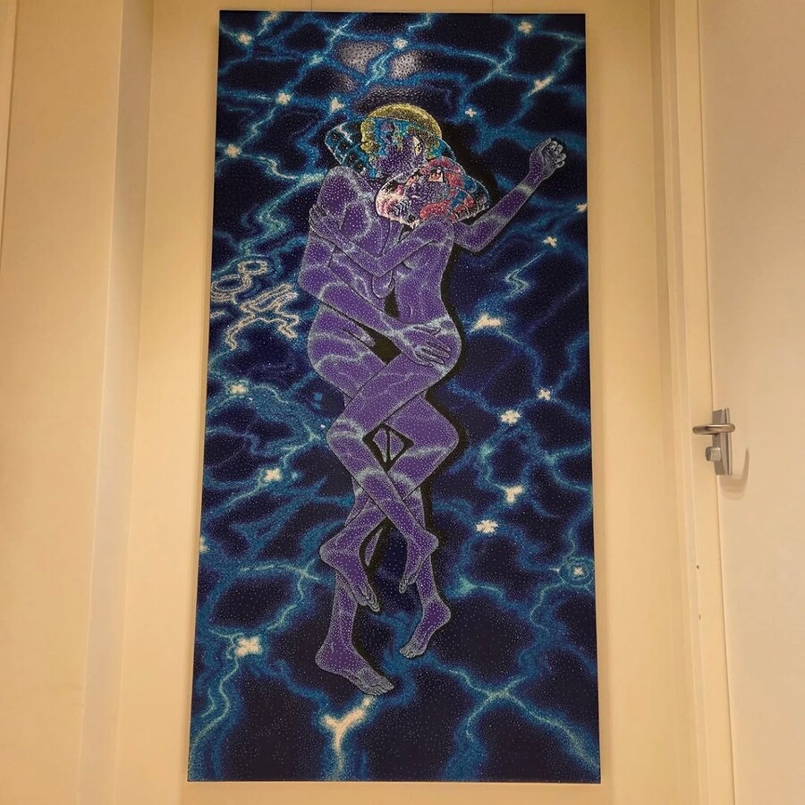 ▲ 기안84가 방탄소년단 진에게 선물한 그림. 출처| 진 인스타그램