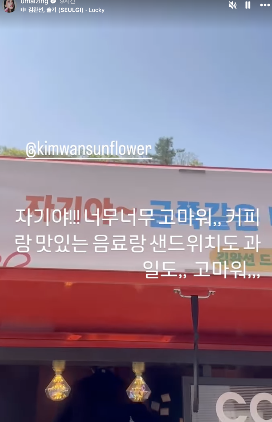 ▲  사진 | 엄정화 개인 계정