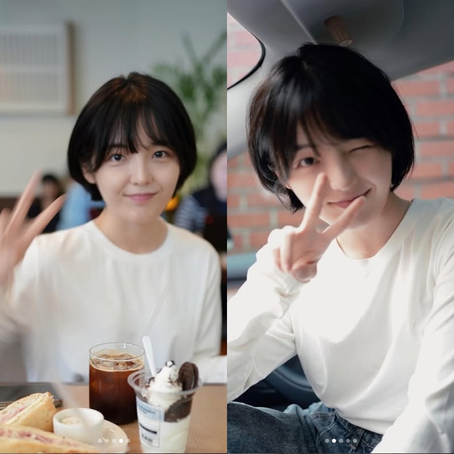 서신애, 무슨 일? 허리까지 오던 긴머리 싹둑…청아한 단발 미소