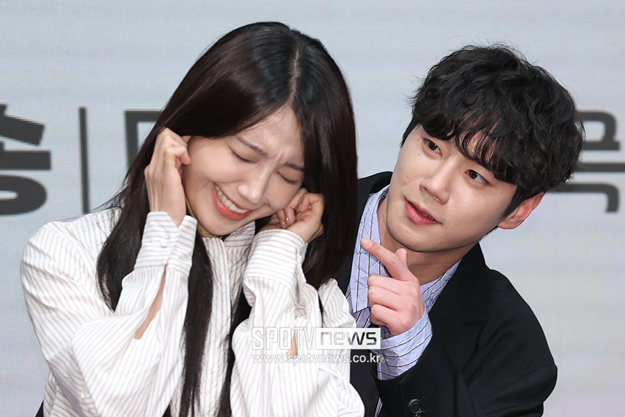 ▲ 정은지 이준영 ⓒ곽혜미 기자