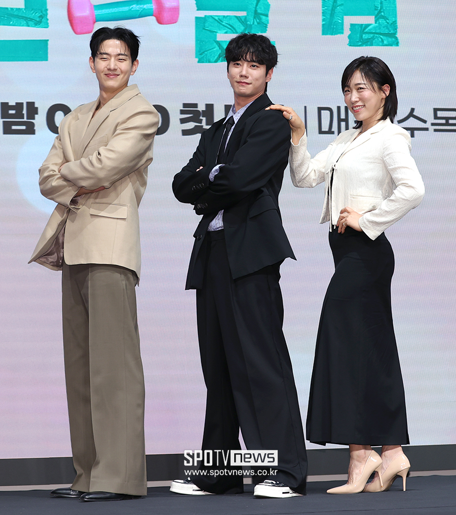 [포토S] 이승우-이준영-이미도, '우리는 헬스 트레이너'