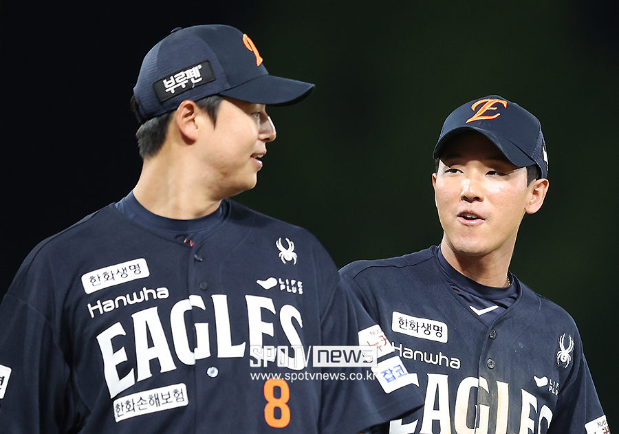 ▲ 노시환 황영묵 ⓒ곽혜미 기자