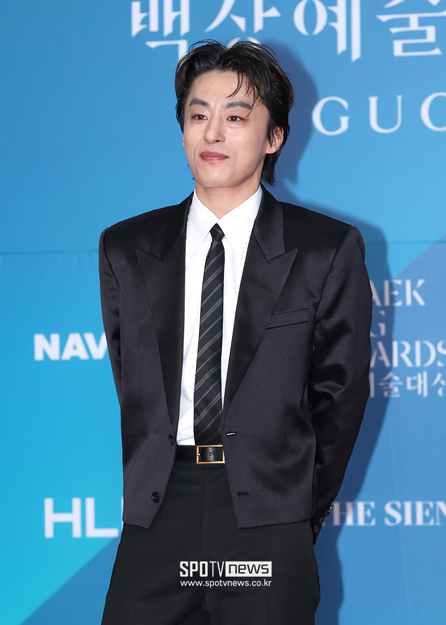 [포토S] 백상예술대상 참석한 구교환