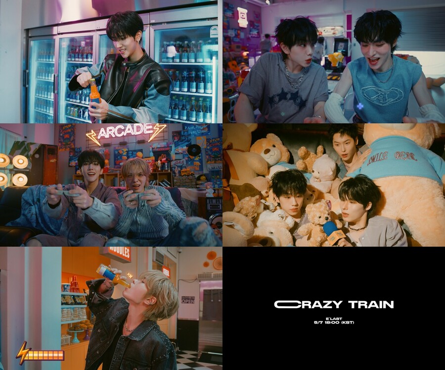 '컴백 D-1' 엘라스트, '크레이지 트레인' 뮤직비디오 티저 공개…펑키한 매력