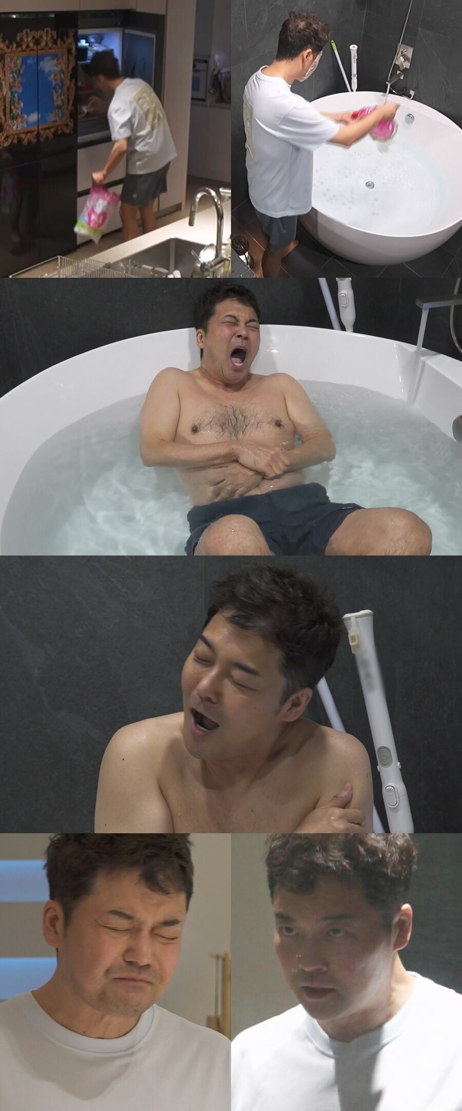 전현무, 제니가 지배하는 '트민남'의 삶…가슴털 대방출한 '콜드 플런지'('나혼산')