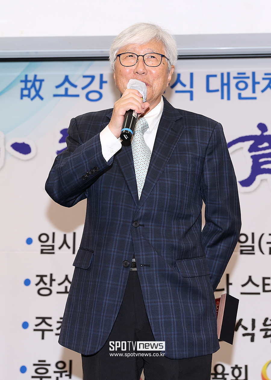 [포토S] 이인정 아시아산악연맹회장, 소강체육대상 대상 수상