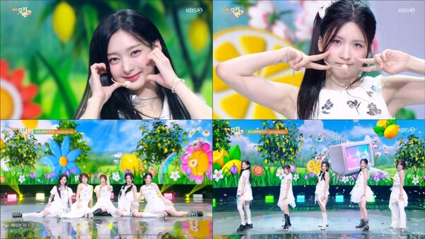 '뮤직뱅크' 힛지스, 입덕 유발 '사워 패치'…확신의 '5세대 슈퍼 루키'
