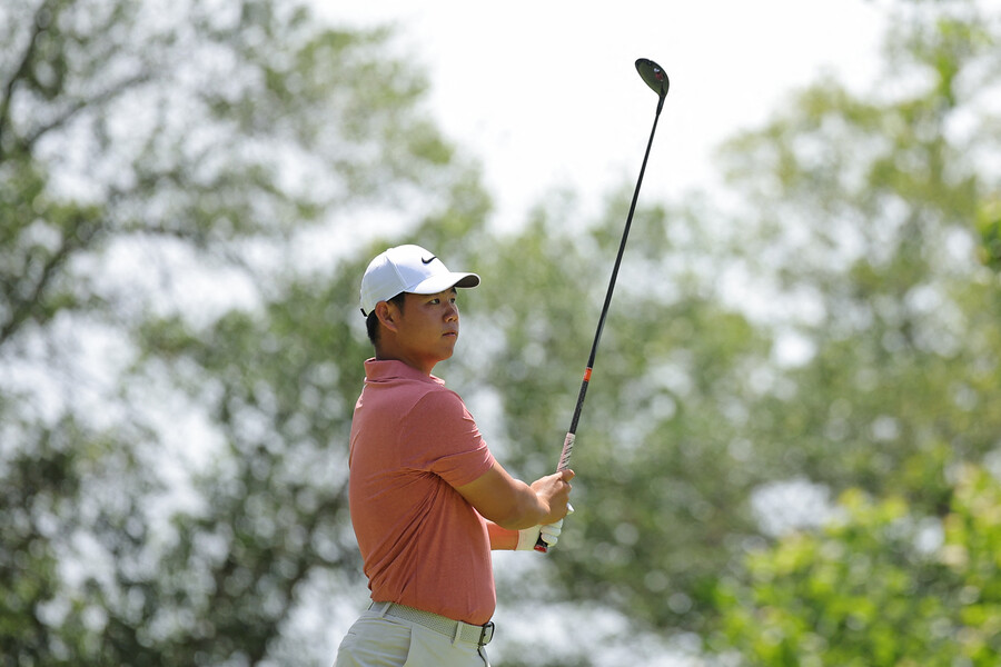 김주형, PGA 투어 머틀비치 클래식 3R 이븐파…공동 49위로 도약