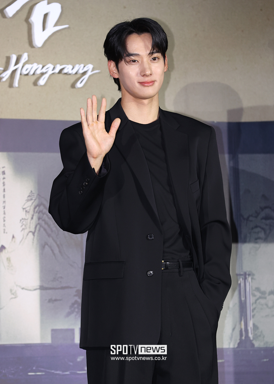 [포토S] 정가람, '훈훈하네~'