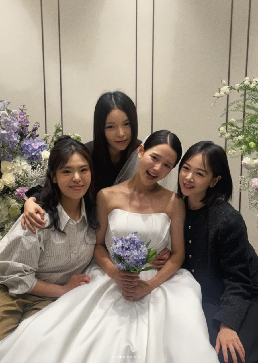 "꿈인지 생시인지…대체 무슨 감정인지 몰라" 박진주, 남보라 결혼식 참석 소감