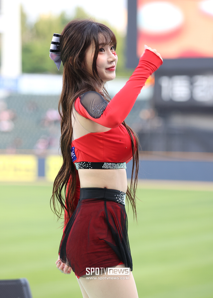▲ 이주은 치어리더 ⓒ곽혜미 기자