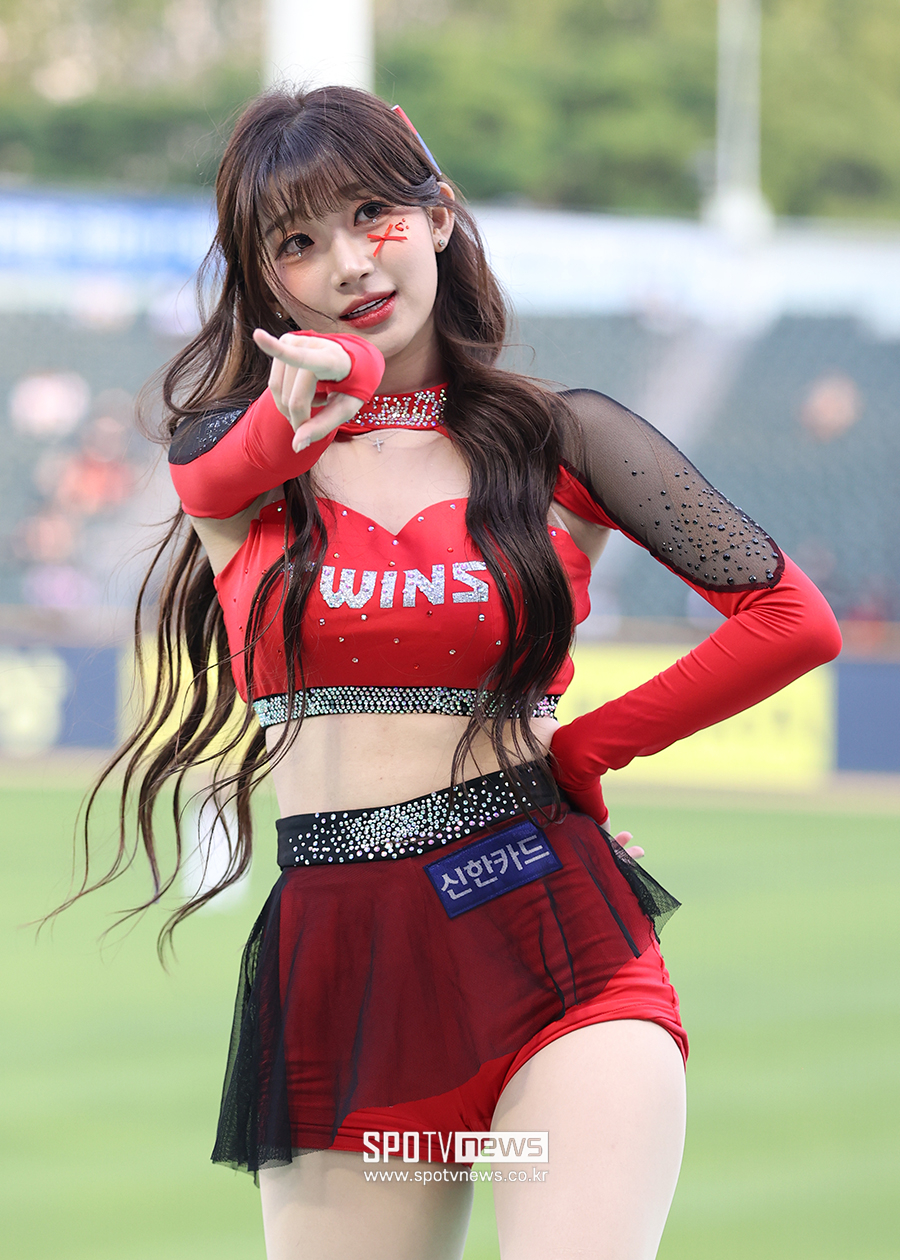 ▲ 이주은 치어리더 ⓒ곽혜미 기자