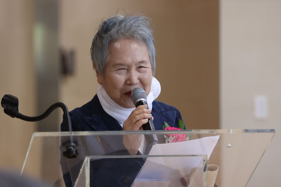 "나의 장례식에 초대합니다" '83세' 박정자, 130명에 부고장 보냈다