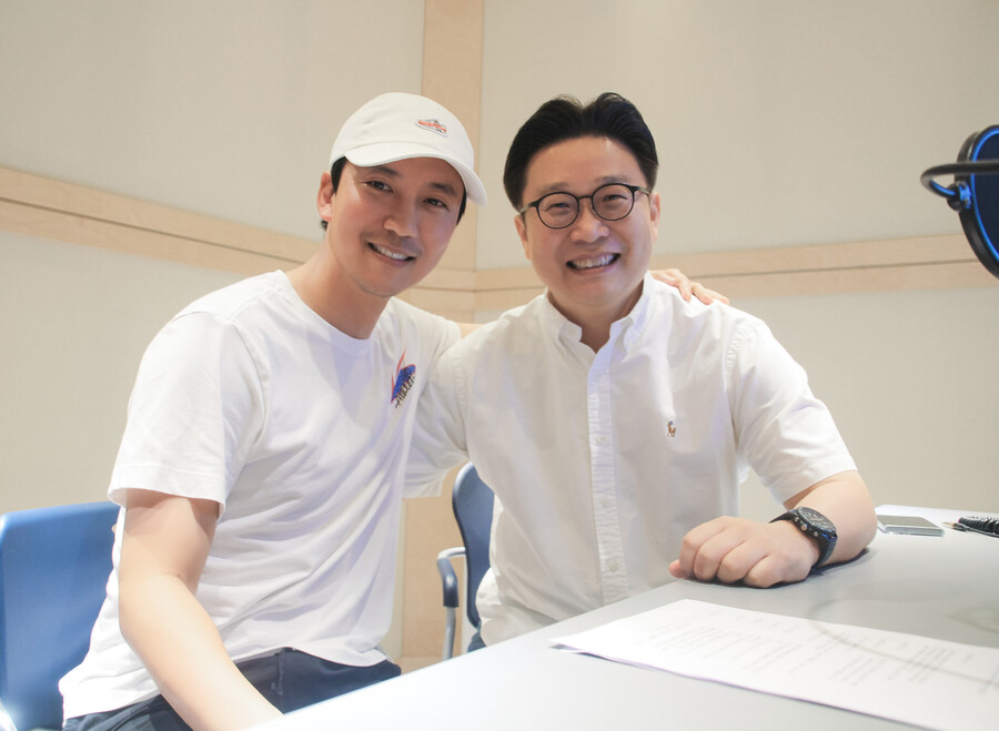 ▲ 김남길(왼쪽), 서경덕 교수. 제공| 서경덕 교수 연구팀