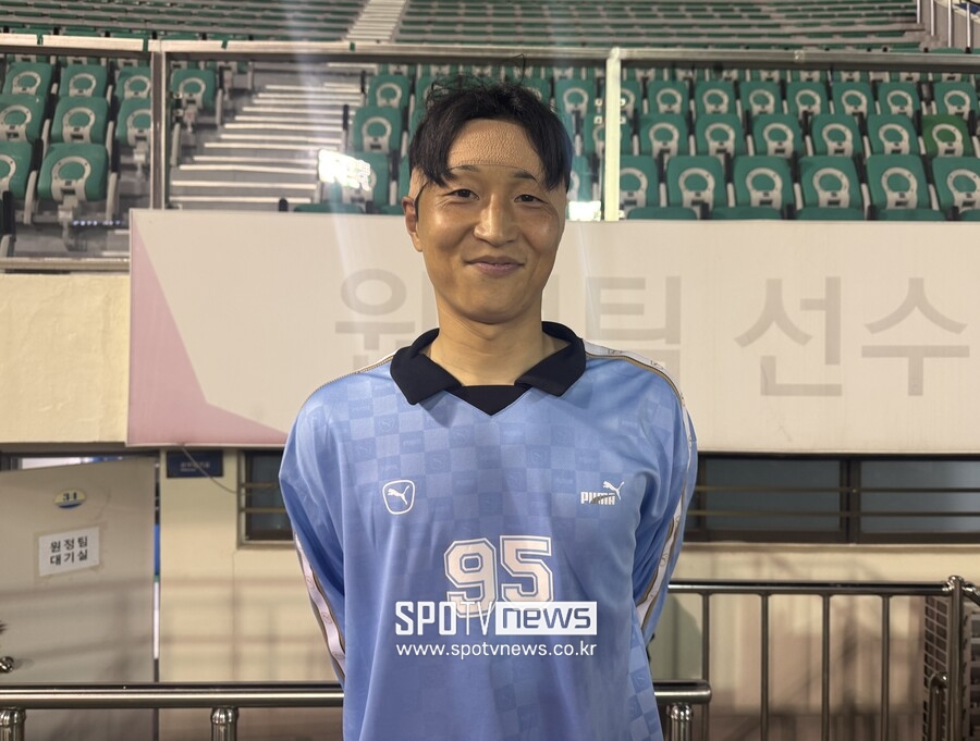 ‘33세 베테랑’ 최영준, 아찔한 부상 위험 무릅쓰고 ‘머리’ 댔던 이유…“수원 위해 희생하고 싶었고, 몸이 반응했다” [SPO 현장]
