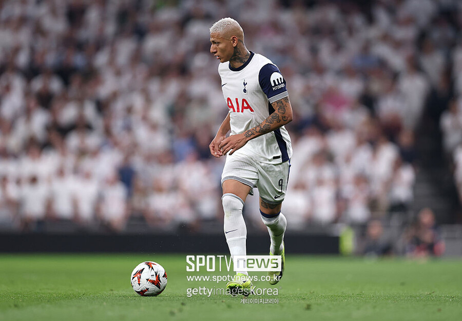 '손흥민 파트너로 출격 준비' 히샬리송 유로파리그 결승서 폭발 다짐 "골 넣고 우승컵 들어올리겠다"