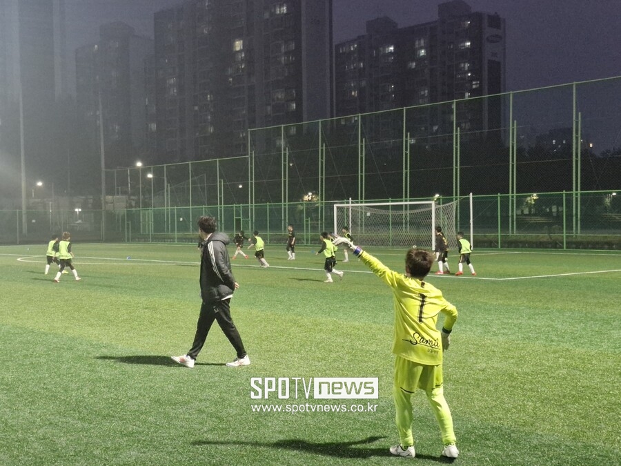 ▲ FC포텐셜의 훈련 ⓒ장하준 기자
