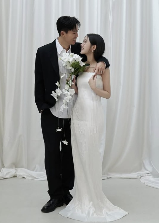 ▲ 정우영(왼쪽), 이연지. 출처| 정우영 인스타그램