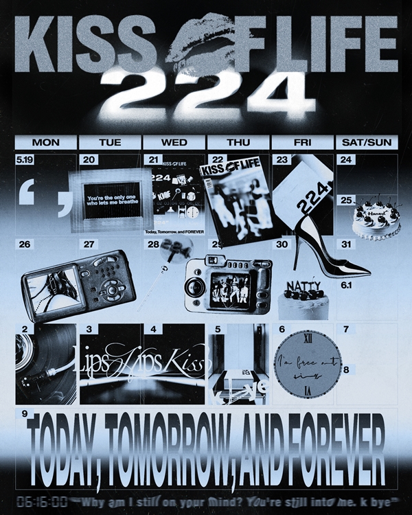 키스오브라이프, 새 앨범 '224' 발매 향한 여정 공개