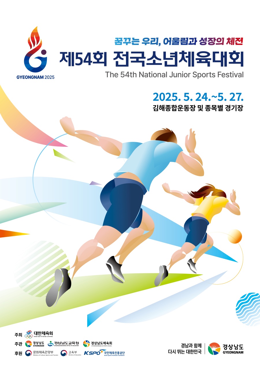 제54회 전국소년체육대회 포스터 ⓒ대한체육회