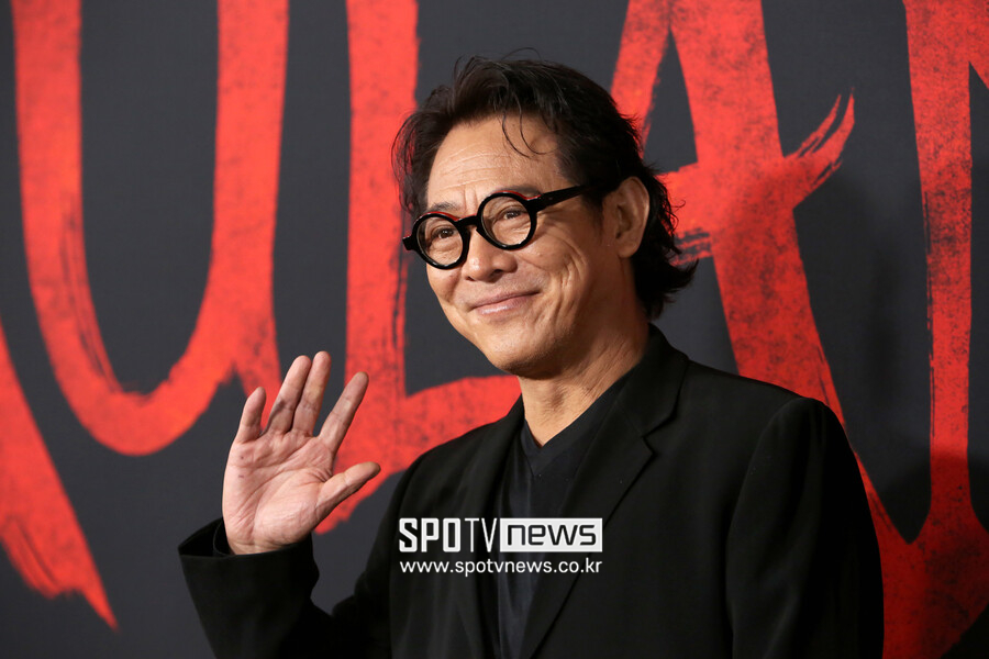 ▲ 이연걸. 2020년 영화 '뮬란' 시사회 당시.  ⓒ게티이미지