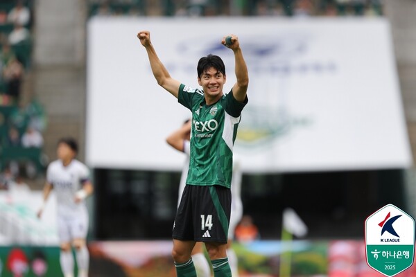 ▲ 전북 현대 전진우. ⓒ한국프로축구연맹