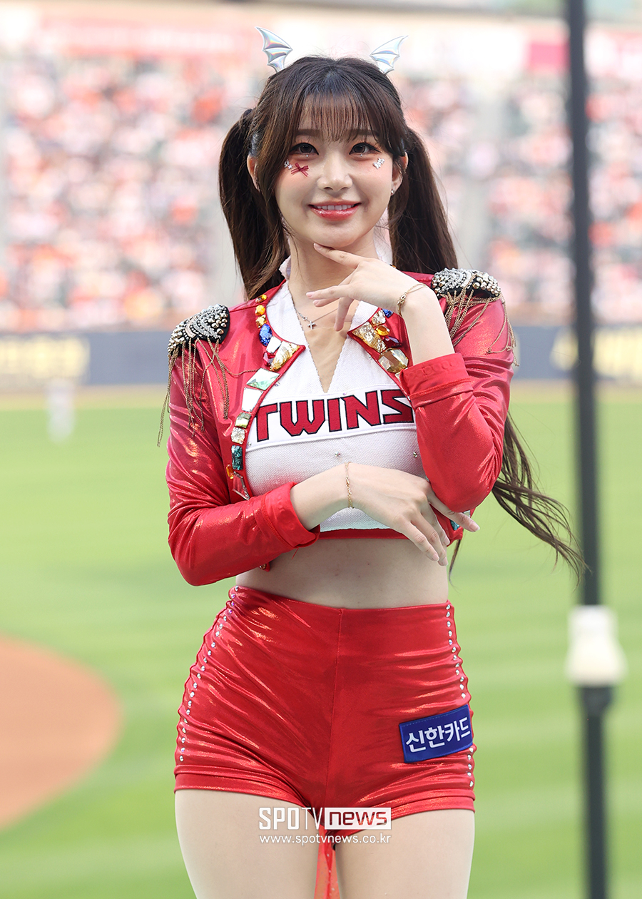 [포토S] 이주은 치어리더, 잠실에 뜬 요정